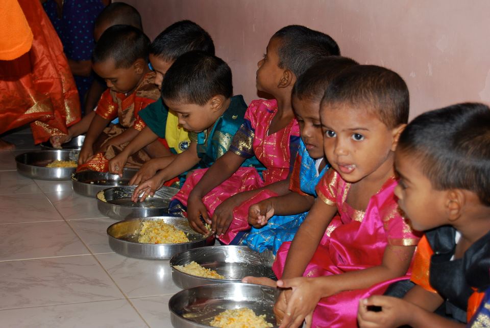 Safe and sound orphans in India