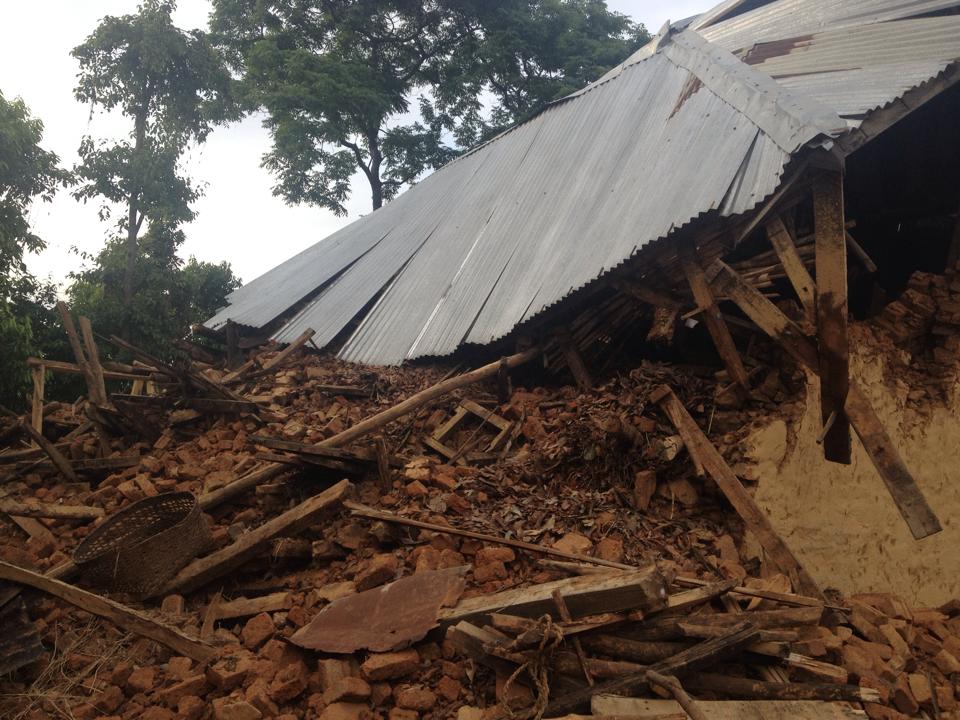 Nepal Earthquake house